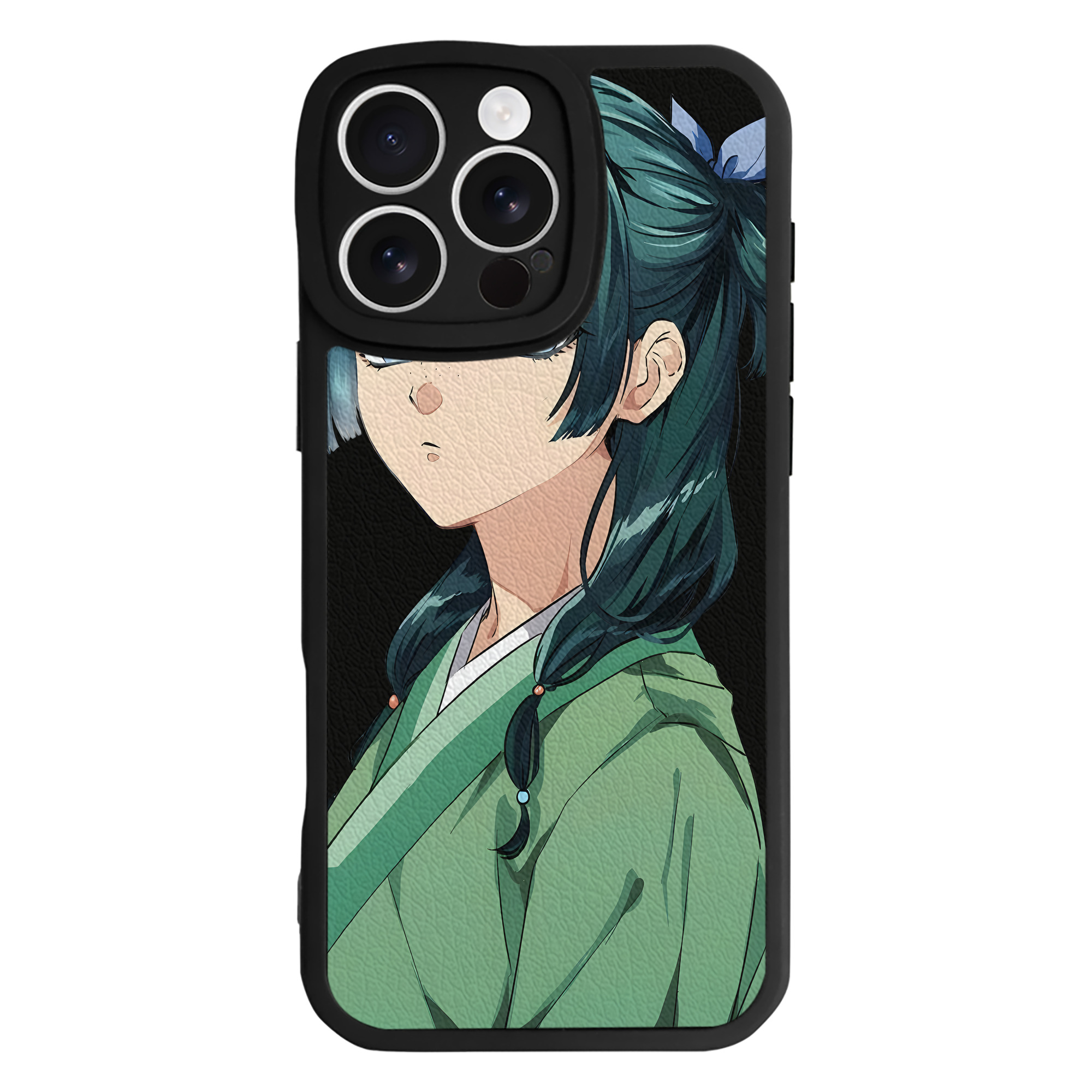 （画像用） 薬屋のひとりごと The Apothecary Diaries 【iPhone 16シリーズ対応】シリコンスマホケース（レザー調） 材質：シリコン